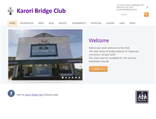 Tablet Screenshot of karoribridge.com
